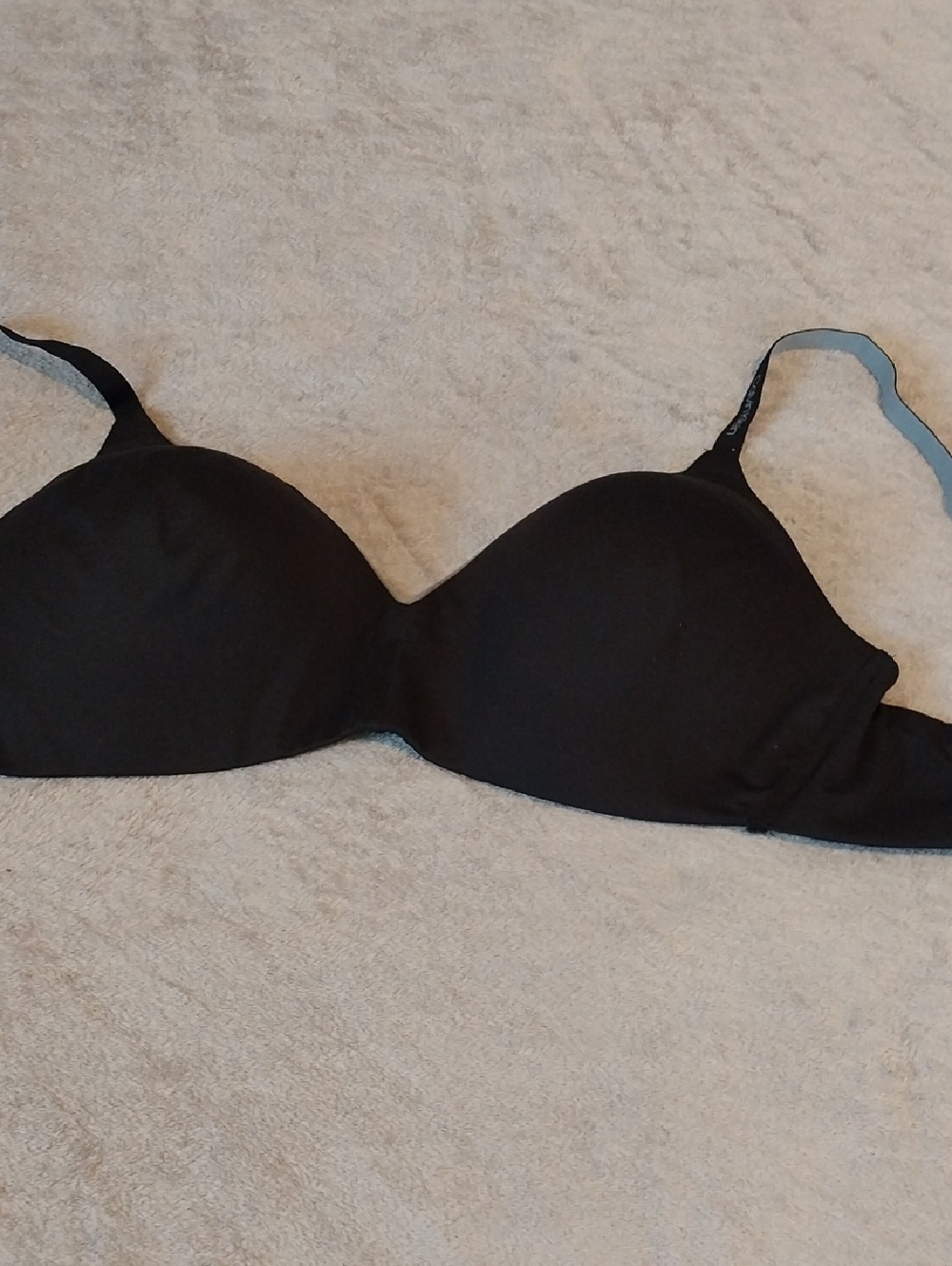 Calvin Klein Black Seamless T-Shirt Bra